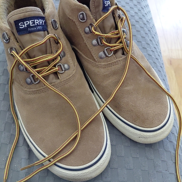 Sperry Men's Brown Suede Chukka Boots - Picture 1 of 5